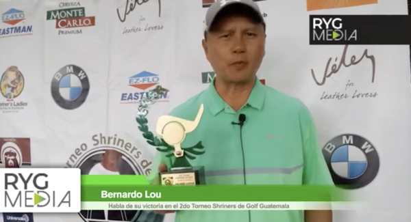 Campeones 2do Torneo Shriners de Golf Guatemala. | RYG Media